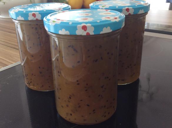 Birnen-Stachelbeer-Marmelade