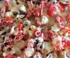 Nudel Hack Auflauf mit frischem Gemüse