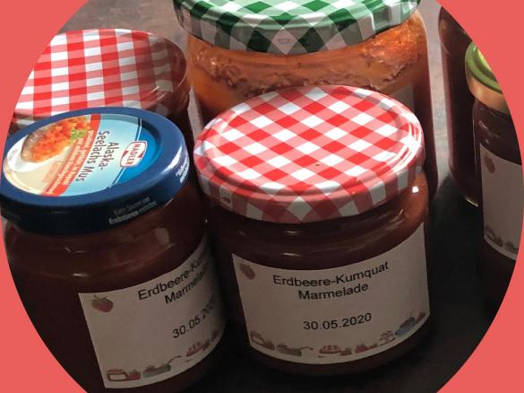 Erdbeeren-Kumquat Marmelade