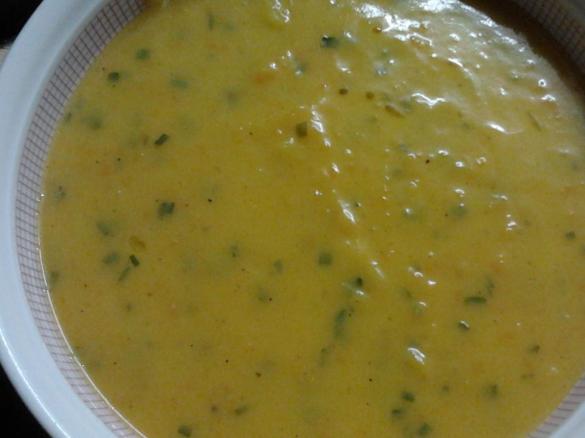 Pastinaken-Orangen-Suppe