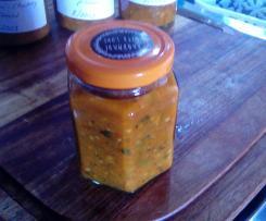 Zucchini-Relish pikant