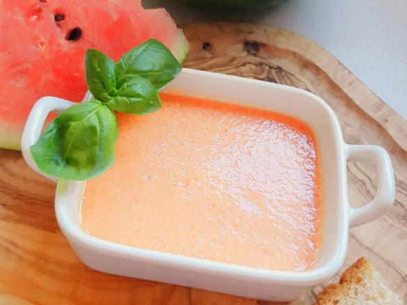 Lidia's Melonen-Gazpacho