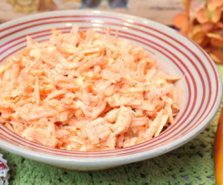 Karottensalat mit Schmand
