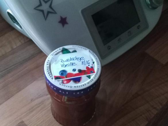 Zwetschgen Marmelade mit Vanille