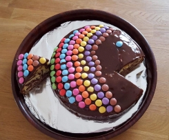 Regenbogenfisch-Zebrakuchen