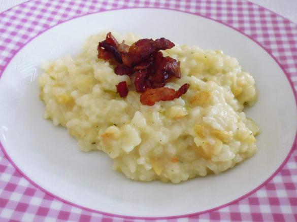 Apfelrisotto