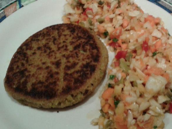 Grünkernbratlinge würzig