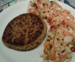 Grünkernbratlinge würzig