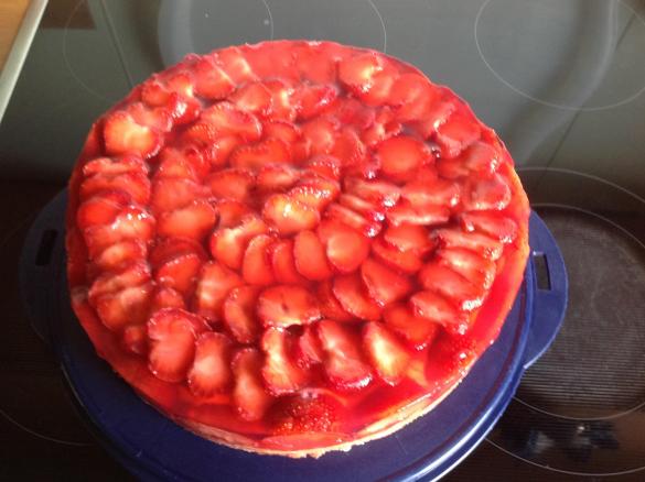 Erdbeertorte mal anders sehr lecker
