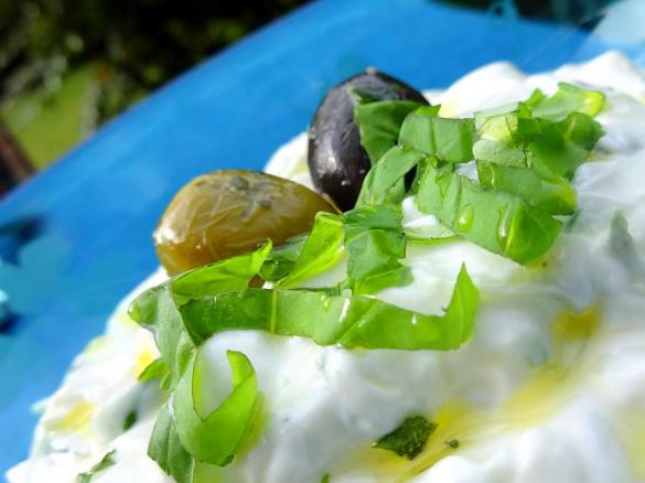 Dip Bärlauch - Tzatziki / Tsatsiki / Zaziki griechische Art