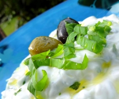 Dip Bärlauch - Tzatziki / Tsatsiki / Zaziki griechische Art
