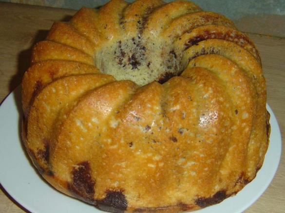 Schneller Marmorkuchen (saftig und fluffig)