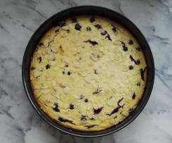 Low carb - Heidelbeerkuchen