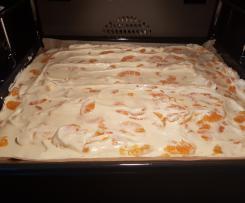 Mandarinen-Schmand-Blechkuchen nach Oma's Rezept