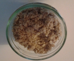 Mandeltopping Mandel Parmesan für auf den Salat vegan oder als Topping beim überbacken