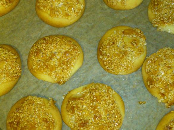 Plätzchen - Sesam & Mandel - Mürbeteig