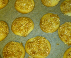 Plätzchen - Sesam & Mandel - Mürbeteig