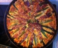 Spargel Quiche