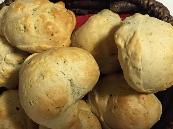 WW Schnittlauchbrötchen mit Eiercreme