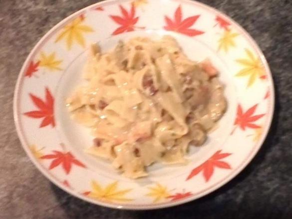 Bandnudeln mit Steinpilzen