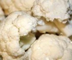 Variation von Blumenkohlsuppe