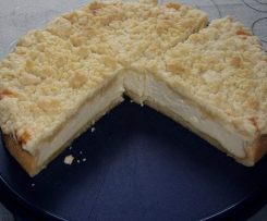 Variation von Streusel-Käsekuchen