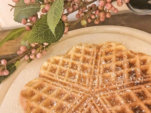 Knusprige Waffeln