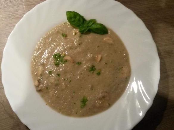 Rettich - Champignonsuppe