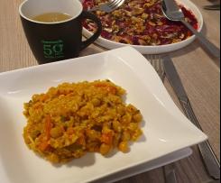 Glücksmixer veganer Gemüsereis