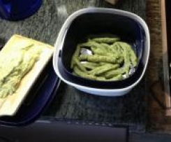 Knepfla (Schwäbische Rauchfleischspätzle) Schwäbische Alb 