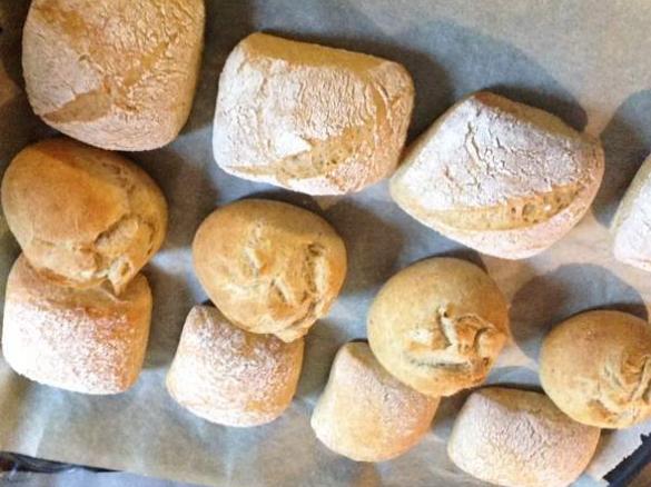 Saftige Apfel-Joghurt-Brötchen