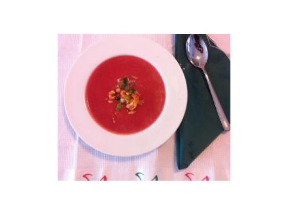 Rote Bete - Cremesuppe "Sorpresa"