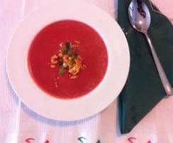 Rote Bete - Cremesuppe "Sorpresa"