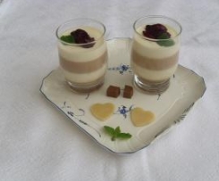 Nougat-Marzipan-Pannacotta