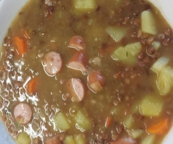 Linsensuppe schnell und einfach