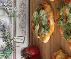 Spinatpizza (mini)