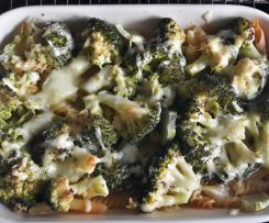 Brokkoli-Nudel-Auflauf