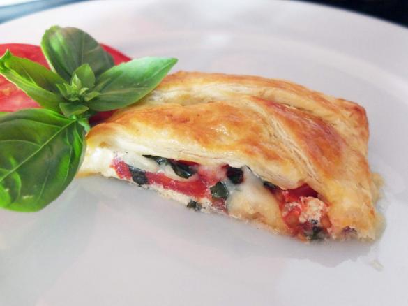 Caprese-Strudel