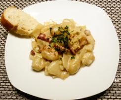 Weißkohl Gnocchi Pfanne