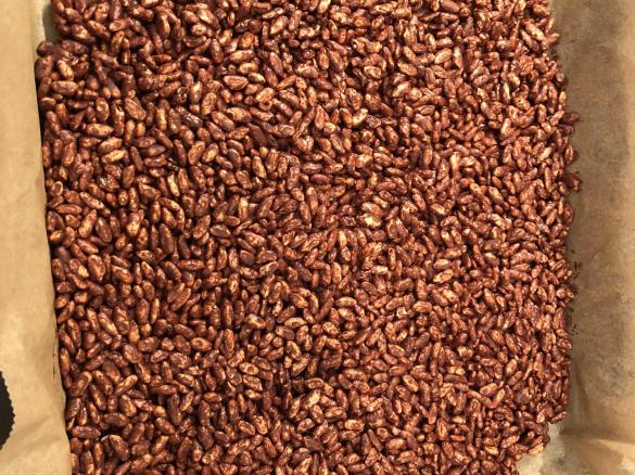 Schokoladen-Reis-Waffeln