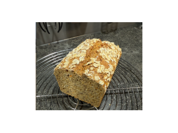 Kleines Dinkel-Roggen-Vollkornbrot