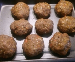 Gemüse-Hackfrikadellen