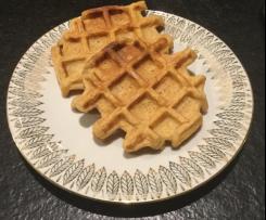 Apfe Waffeln ohne Zucker