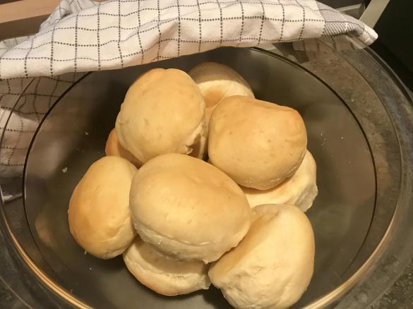 Buns für Hamburger oder Pulled Pork