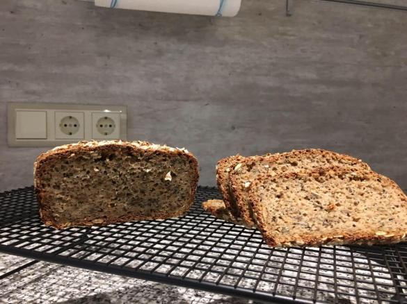 Buttermilch - Gerstenbrot mit Kürbiskernen