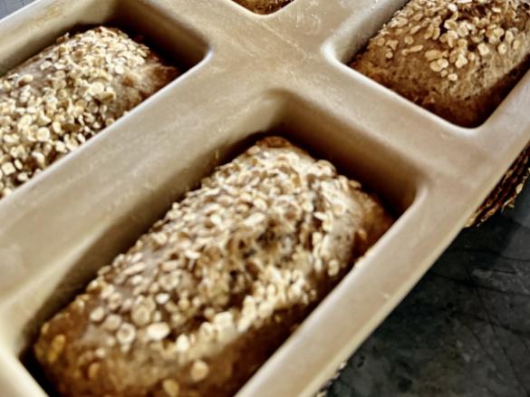 Schnelles Dinkelmehrkornbrot