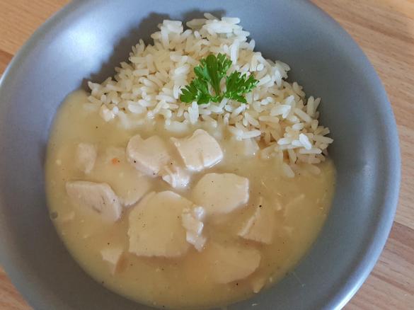 Variation Hühnerfrikassee - schnell, einfach und super-lecker