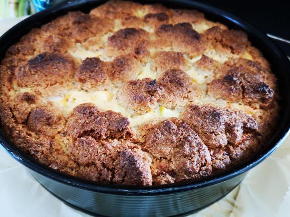 Dinkelvollkorn Apfelkuchen