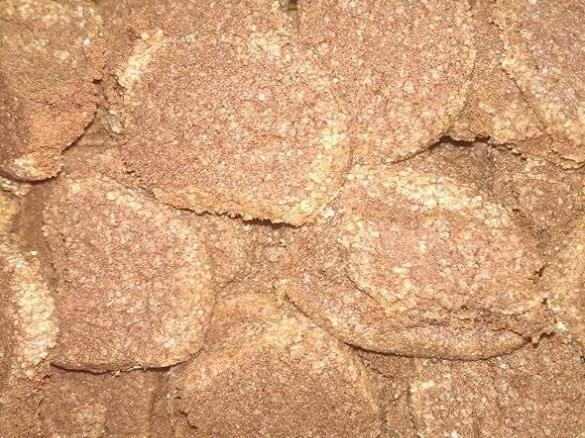 Schokodiamanten, dunkler Heidesand, Weihnachtsplätzchen