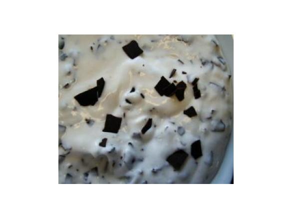leichte Stracciatella-Quark-Creme
